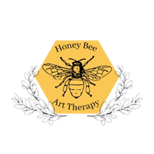 Honey Bee Art Therapy Logo