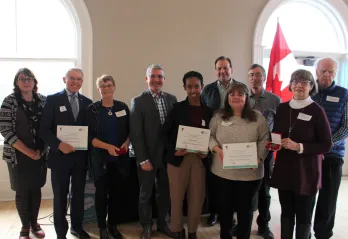 London recipients during YMCA Peace Week