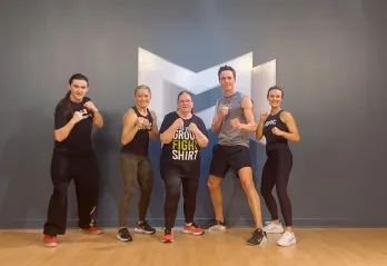 Melissa at Centre Branch with others