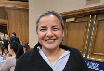 Jenny with her award