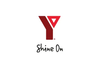 YMCA Shine On logo on white background. 