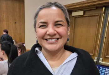 Jenny with her award