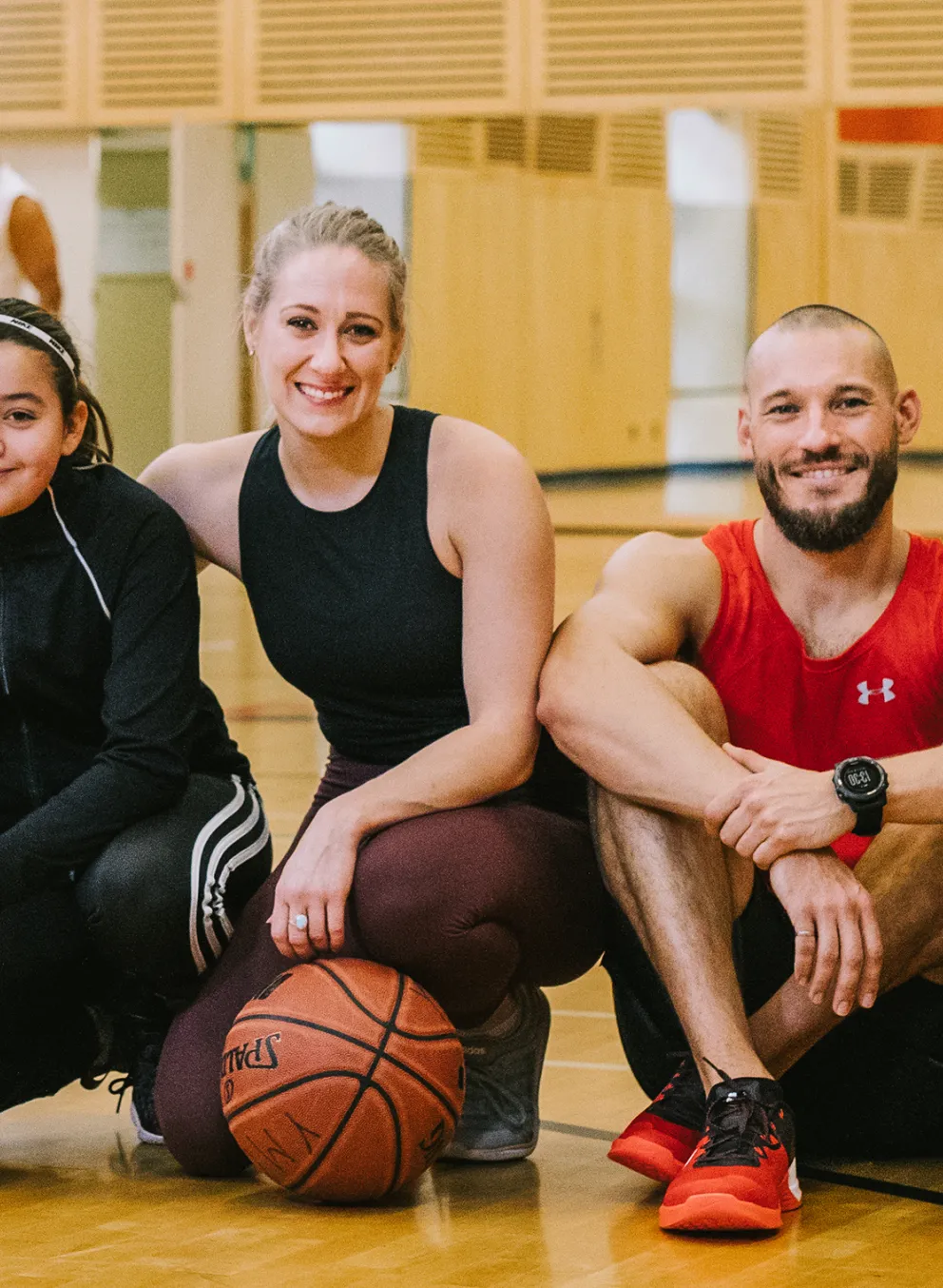 A group of YMCA members and staff - all ages and fitness levels