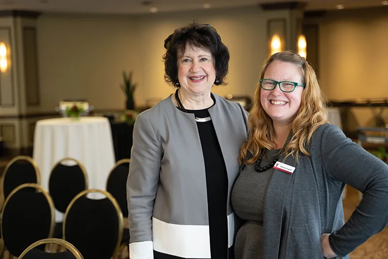 Anne Baxter and Shannon English.