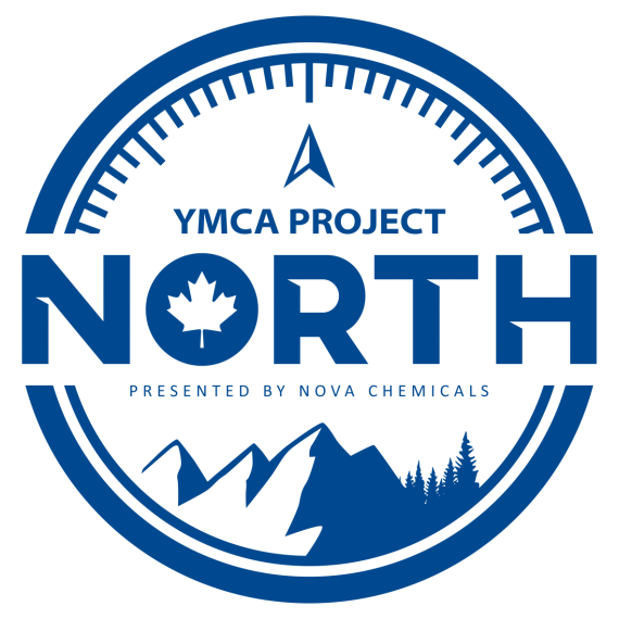 YMCA Project North logo, Presented by Nova Chemicals.