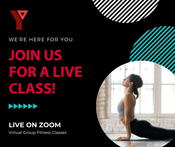 Join Us For A Live Class! Virtual Group Fitness Classes on Zoom