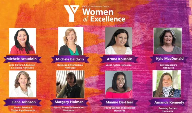 YMCA Women of Excellence Honourees