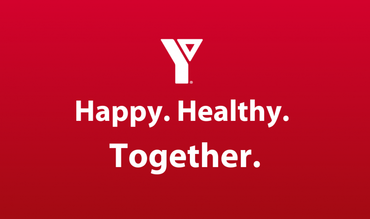 (Y logo). Happy. Healthy. Together.
