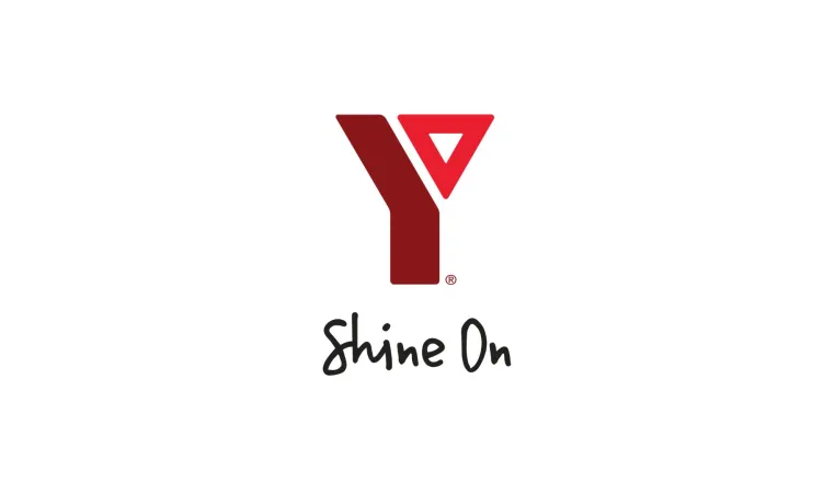 YMCA Shine On logo on white background.