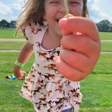 Girl at Camp