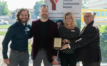 The Jerry McCaw Family Centre receives a $150,000 Ontario Trillium Foundation grant.