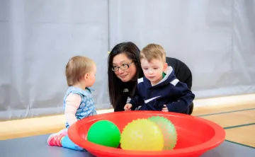 Kids Playing Gym