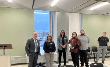 People standing in a room