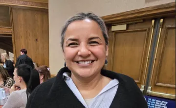 Jenny with her award