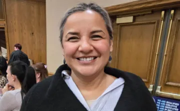 Jenny with her award